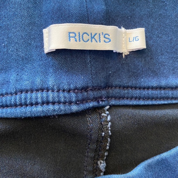BUY 2 ITEMS AND GET 1 FREE - Ricki’s Denim Stretch Jeggings Sz L - Picture 6 of 8